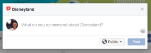 Facebook Recommendation prompt